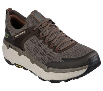 Beige / Black Skechers Max Cushioning Premier | 6214A_USA