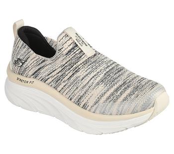 Beige / Black Skechers Relaxed Fit: D'Lux Walker - Quick Upgrade | 1351Q_USA