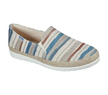 Beige / Multicolor Skechers BOBS Flexpadrille 3.0 - River Stroll | 49798_USA