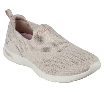 Beige Skechers Arch Fit Refine - Don't Go | 4274S_USA
