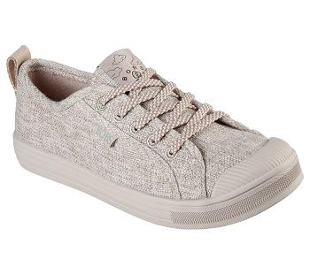Beige Skechers BOBS B Cool - Daisy Disco | 2574A_USA