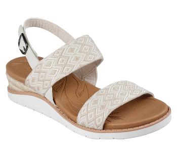 Beige Skechers BOBS Beach Kiss - Ocean Rush | 5130L_USA