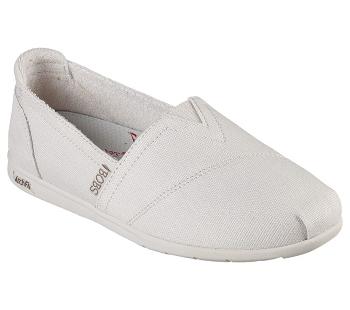 Beige Skechers BOBS Plush Arch Fit - For3ver Luv | 5204W_USA