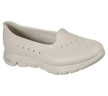 Beige Skechers Foamies: GOwalk 5 - Mystified | 1696L_USA