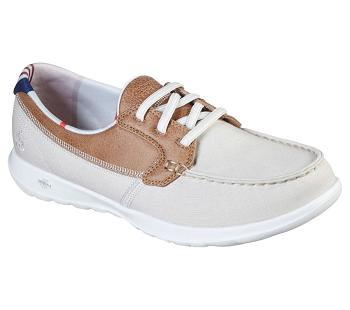 Beige Skechers GOwalk Lite - Playa Vista | 5424C_USA