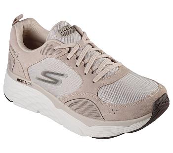 Beige Skechers Max Cushioning Elite - Grand Suite | 6112K_USA