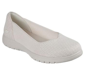 Beige Skechers On-the-GO Flex - Perfect Match | 63885_USA