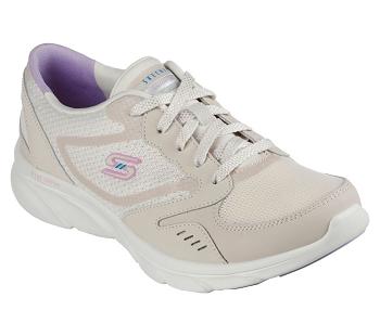 Beige Skechers Relaxed Fit: D'Lux Comfort - Plenty Success | 3013D_USA