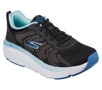 Black / Blue Skechers Max Cushioning Delta | 7048K_USA