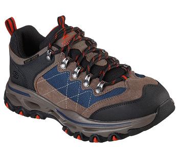 Black / Blue Skechers Relaxed Fit: Catapult - Valard | 4333D_USA