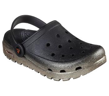 Black / Gold Skechers Foamies: Arch Fit Footsteps - Sparks Fly | 55045_USA
