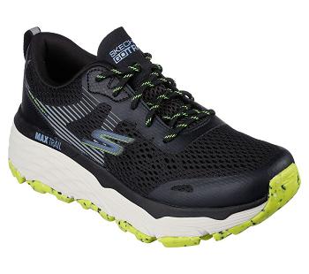 Black / Green Skechers Max Cushioning Elite | 74238_USA