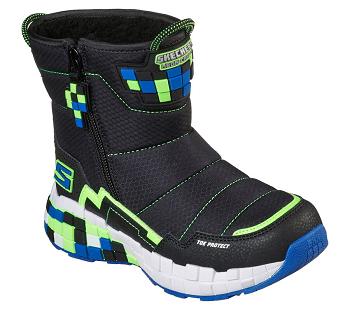 Black / Green Skechers Mega-Craft - Cuboforce | 7430R_USA