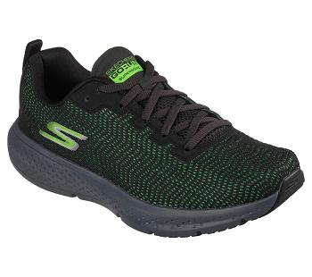 Black / Green Skechers Relaxed Fit®: GO RUN® Supersonic | 4712L_USA