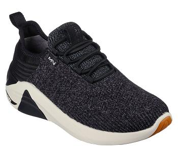 Black / Grey Skechers A-Linear - Jozlyn | 6899X_USA