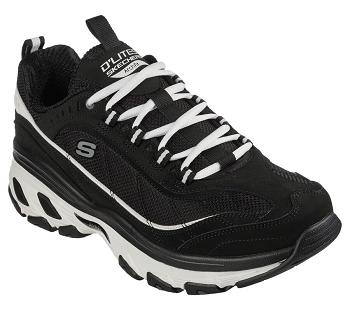 Black / Grey Skechers D'Lites Arch Fit - Better Self | 55753_USA