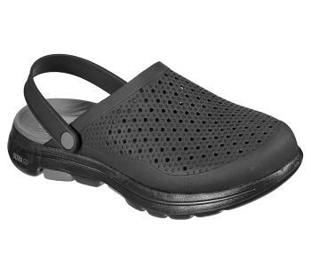 Black / Grey Skechers Foamies: GOwalk 5 - Astonished | 4118S_USA