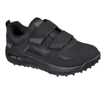 Black / Grey Skechers GO GOLF Arch Fit - Front Nine | 3780S_USA