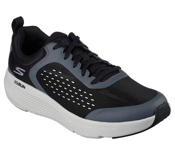 Black / Grey Skechers GO RUN Elevate - Vandura | 4514C_USA