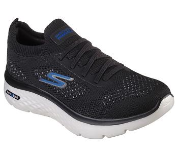 Black / Grey Skechers GO WALK Hyper Burst | 5937X_USA