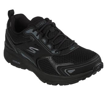 Black / Grey Skechers GOrun Consistent | 4625D_USA