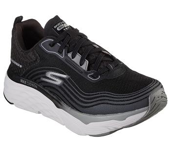 Black / Grey Skechers Max Cushioning Elite - Contoured Path | 7173D_USA