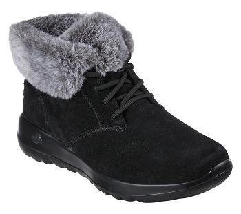 Black / Grey Skechers On-the-GO Joy - Plush Dreams | 1852L_USA