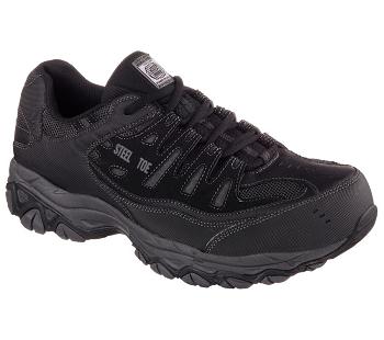 Black / Grey Skechers Relaxed Fit: Cankton ST | 7286L_USA