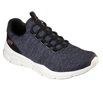 Black / Grey Skechers Relaxed Fit: Equalizer 4.0 - Voltis | 7789B_USA