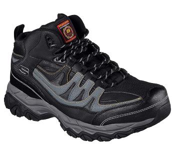 Black / Grey Skechers Relaxed Fit: Holdredge - Rebem ST | 45613_USA
