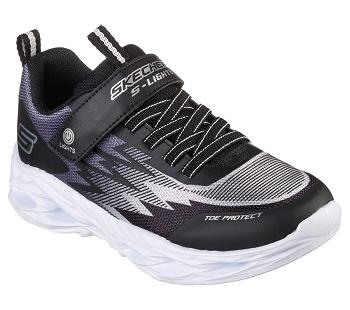 Black / Grey Skechers S Lights: Vortex-Flash - Zorent | 1270B_USA