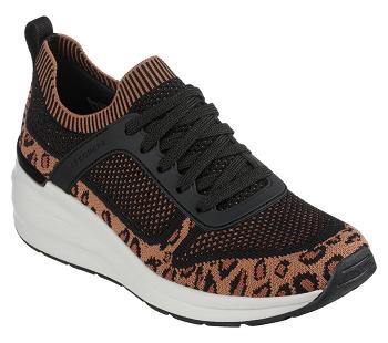Black / Leopard Skechers Billion - Leopard Lady | 30800_USA