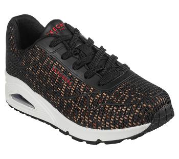 Black / Leopard Skechers Uno - Wild N Free | 18990_USA