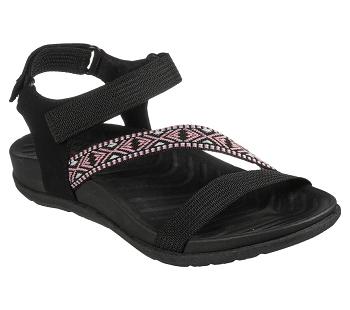 Black / Light Pink Skechers Reggae-Lite - Beachy Sunrise | 4830R_USA