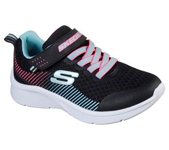 Black / Light Turquoise Skechers Microspec | 7945B_USA