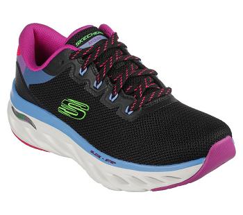 Black / Multicolor Skechers Arch Fit Glide-Step - Highlighter | 4748C_USA