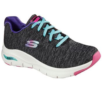 Black / Multicolor Skechers Arch Fit - Pillow Walker | 4548A_USA