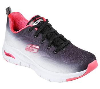Black / Multicolor Skechers Arch Fit - Vibrant Step | 4623G_USA