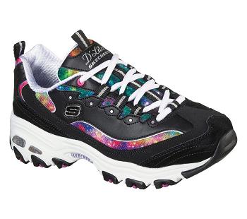Black / Multicolor Skechers D'Lites - Galaxy Fantasy | 4923X_USA