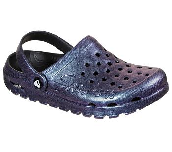 Black / Multicolor Skechers Foamies: Arch Fit Footsteps - Pixie Dust | 6004A_USA