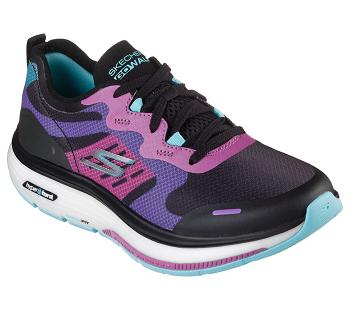 Black / Multicolor Skechers GO WALK Workout Walker - Galaxy Motion | 2573Q_USA