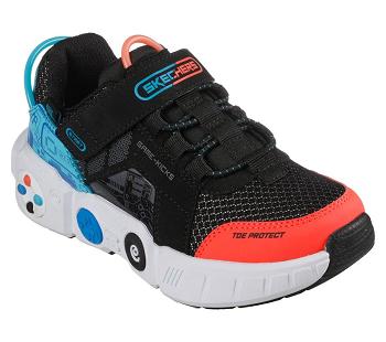 Black / Multicolor Skechers Game Kicks: Gametronix | 8030B_USA