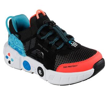 Black / Multicolor Skechers Game Kicks: Gametronix - Button Smasher | 8042L_USA