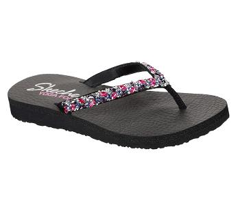 Black / Multicolor Skechers Meditation - Sweet Shine | 5630L_USA