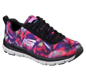 Black / Multicolor Skechers Relaxed Fit: Comfort Flex SR - HC Pro SR | 4621E_USA