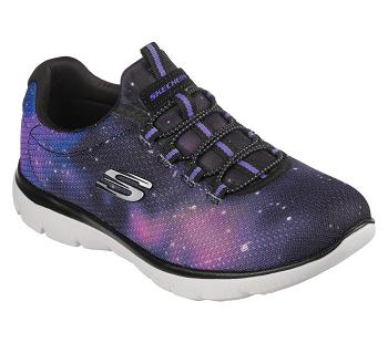 Black / Multicolor Skechers Summits - Galaxy Dream | 7669Q_USA
