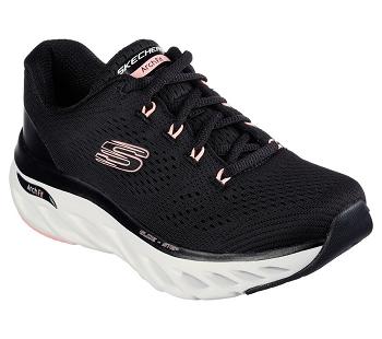 Black / Pink Skechers Arch Fit Glide Step - Top Glory | 10734_USA