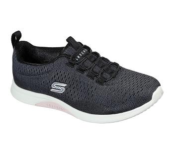 Black / Pink Skechers Esla - Fine Moment | 13633_USA