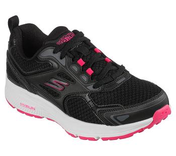 Black / Pink Skechers GOrun Consistent | 8022L_USA
