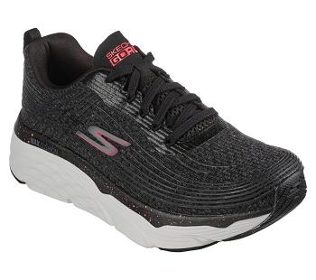 Black / Pink Skechers Max Cushioning Elite - Your Planet | 7348C_USA